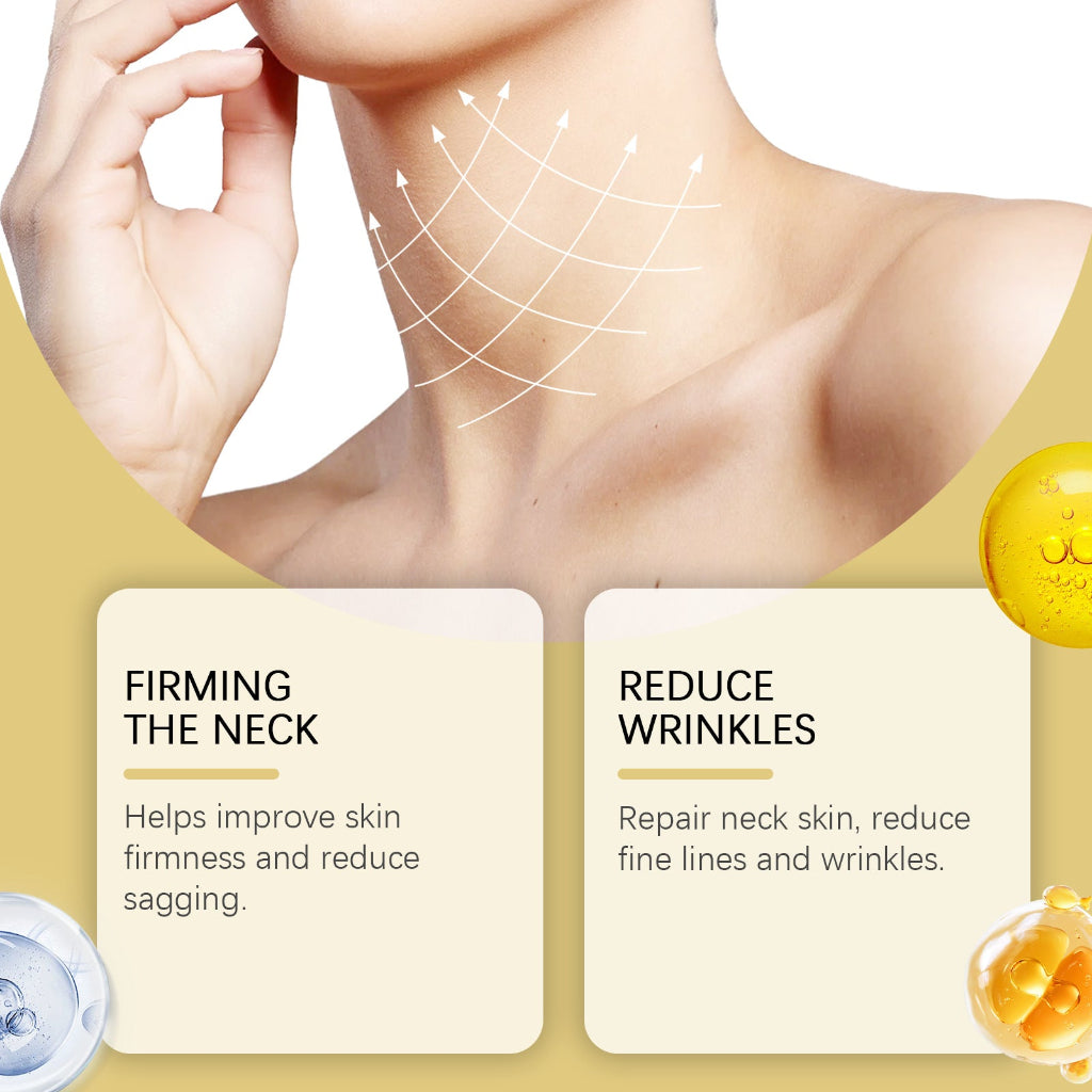 Rediscover a firm and smooth neck with this revolutionary cream that combines innovation and effectiveness!