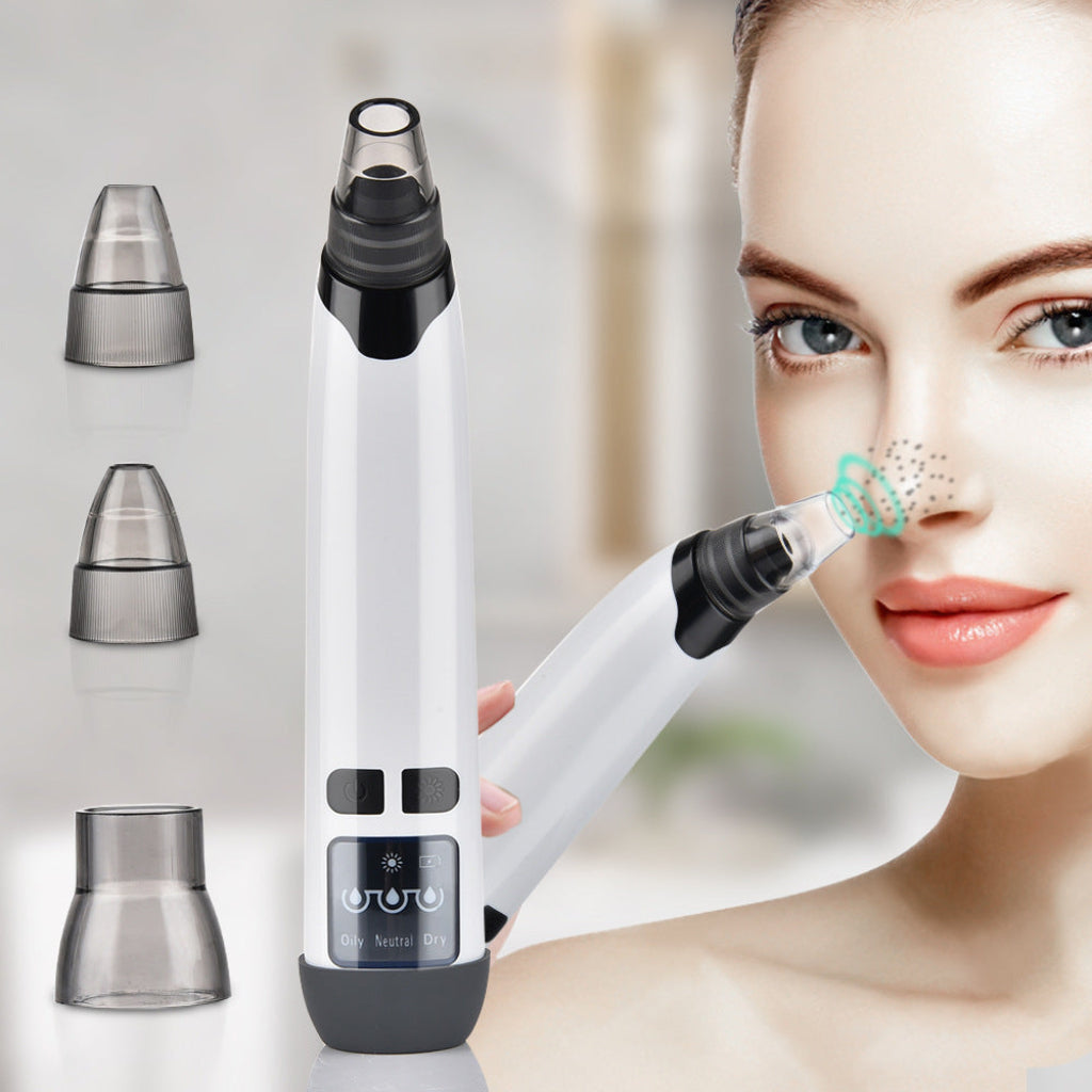 Deep pore cleanser
Facial vacuum with screen
Hot compress skincare device
Acne and blackhead remover
Rechargeable beauty instrument
Multi-head pore cleaner
Skin detox tool
Home facial device
Electric blackhead remover with heat function
Smart pore vacuum with digital display
Heated suction tool for facial cleansing
At-home blackhead and acne treatment device
Hot compress pore cleaner for all skin types
Rechargeable facial vacuum for deep cleaning