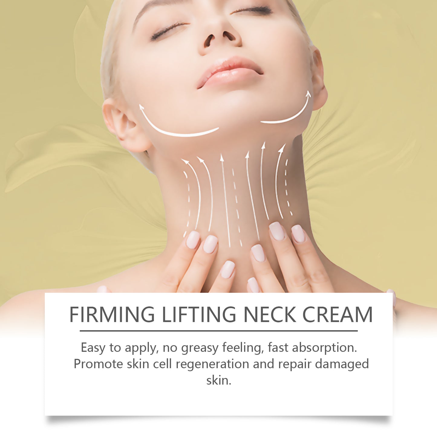 Rediscover a firm and smooth neck with this revolutionary cream that combines innovation and effectiveness!