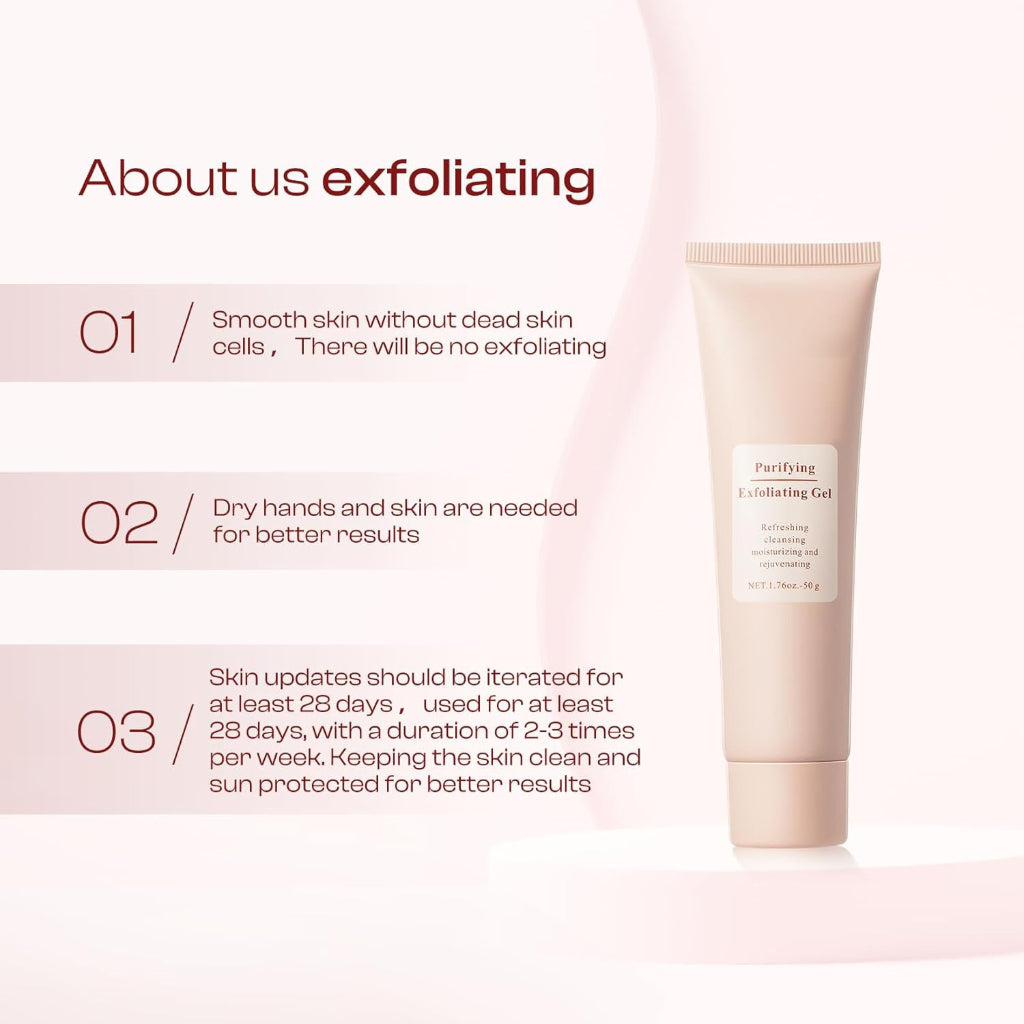 Discover the facial care revolution with this gel-cream that combines exfoliating effectiveness and hydrating comfort!