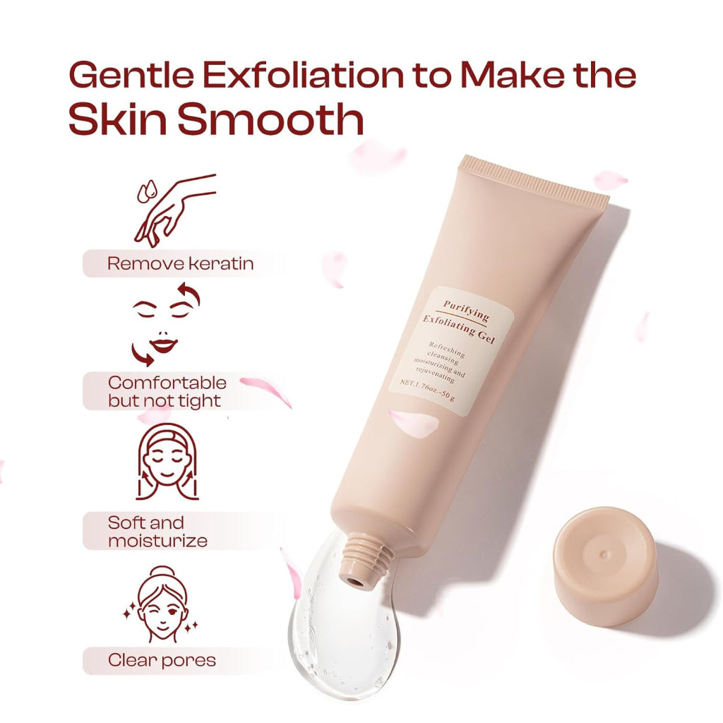 Discover the facial care revolution with this gel-cream that combines exfoliating effectiveness and hydrating comfort!