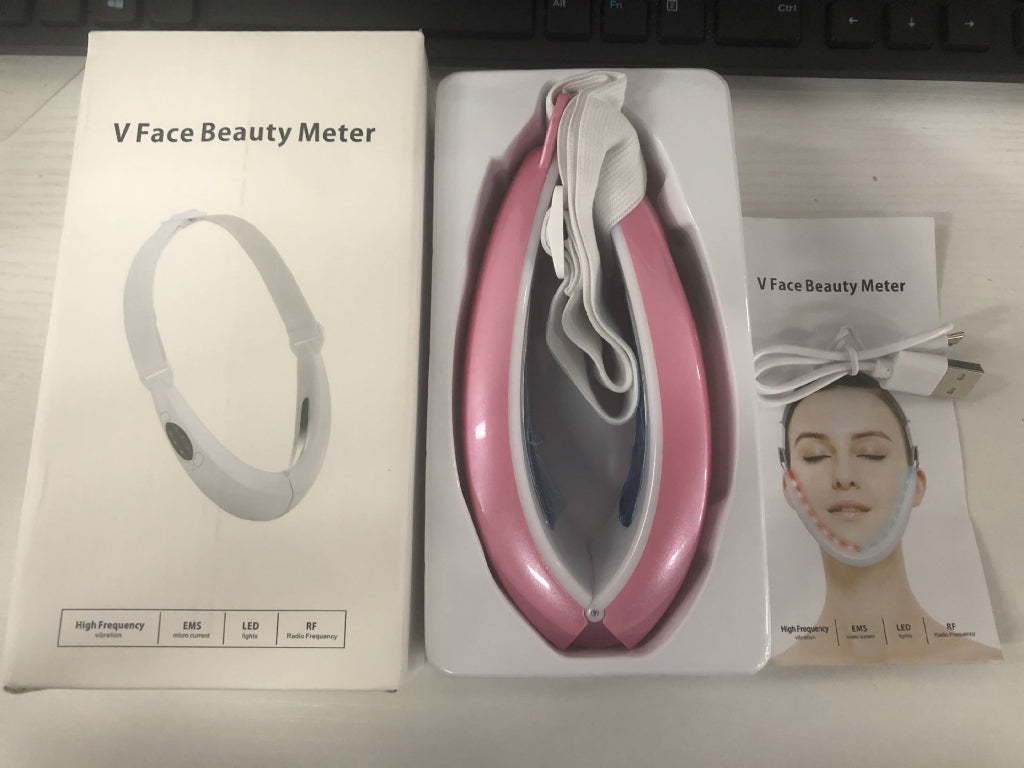 EMS face slimming device
V face beauty instrument
Microcurrent facial lift tool
LED RF face contouring machine
Face slimming and lifting beauty device
Home-use facial toning device
Anti-aging EMS beauty tool
Multi-function face lift instrument
Skin tightening and rejuvenation device
Portable face slimming machine