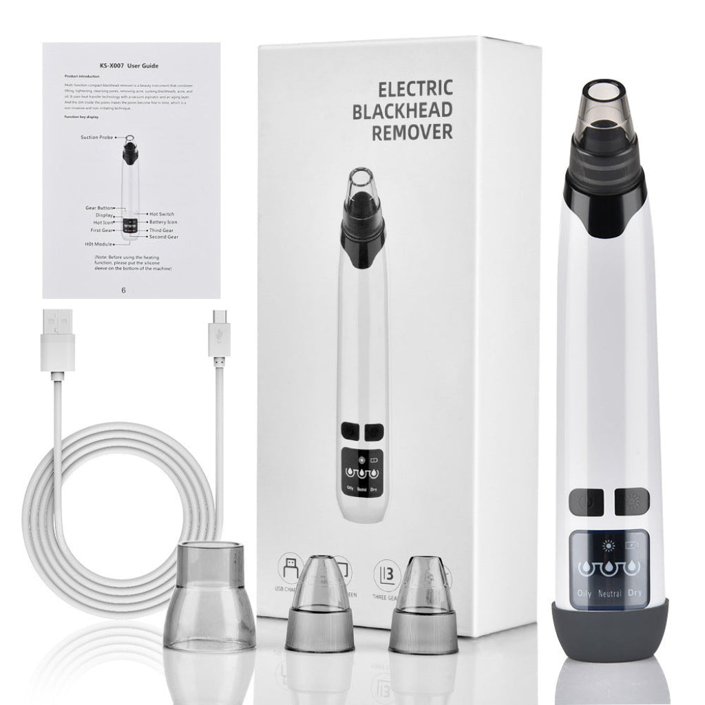 Deep pore cleanser
Facial vacuum with screen
Hot compress skincare device
Acne and blackhead remover
Rechargeable beauty instrument
Multi-head pore cleaner
Skin detox tool
Home facial device
Electric blackhead remover with heat function
Smart pore vacuum with digital display
Heated suction tool for facial cleansing
At-home blackhead and acne treatment device
Hot compress pore cleaner for all skin types
Rechargeable facial vacuum for deep cleaning