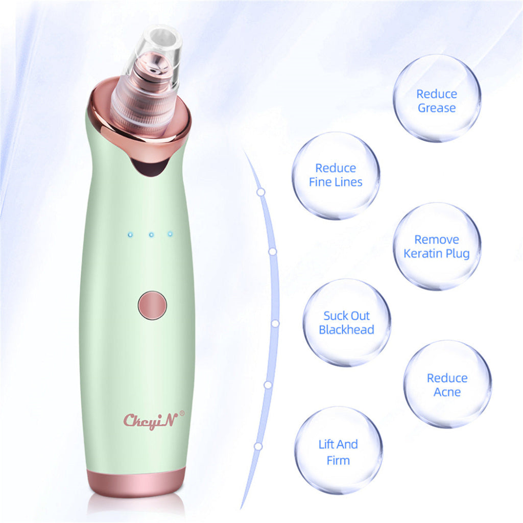 Electric blackhead remover
Pore vacuum cleaner
Acne suction beauty device
Blackhead removal tool
Chayin blackhead suction machine
Deep pore cleansing device
Facial vacuum for acne and grease
Multi-head blackhead extractor
Rechargeable pore cleaner
Gentle suction skin care tool