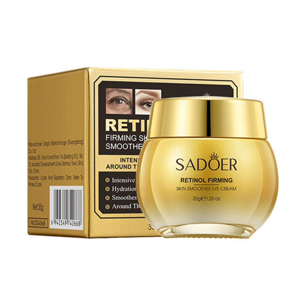 Experience the power of professional retinol care with this gentle yet effective eye cream that transforms your eye area!