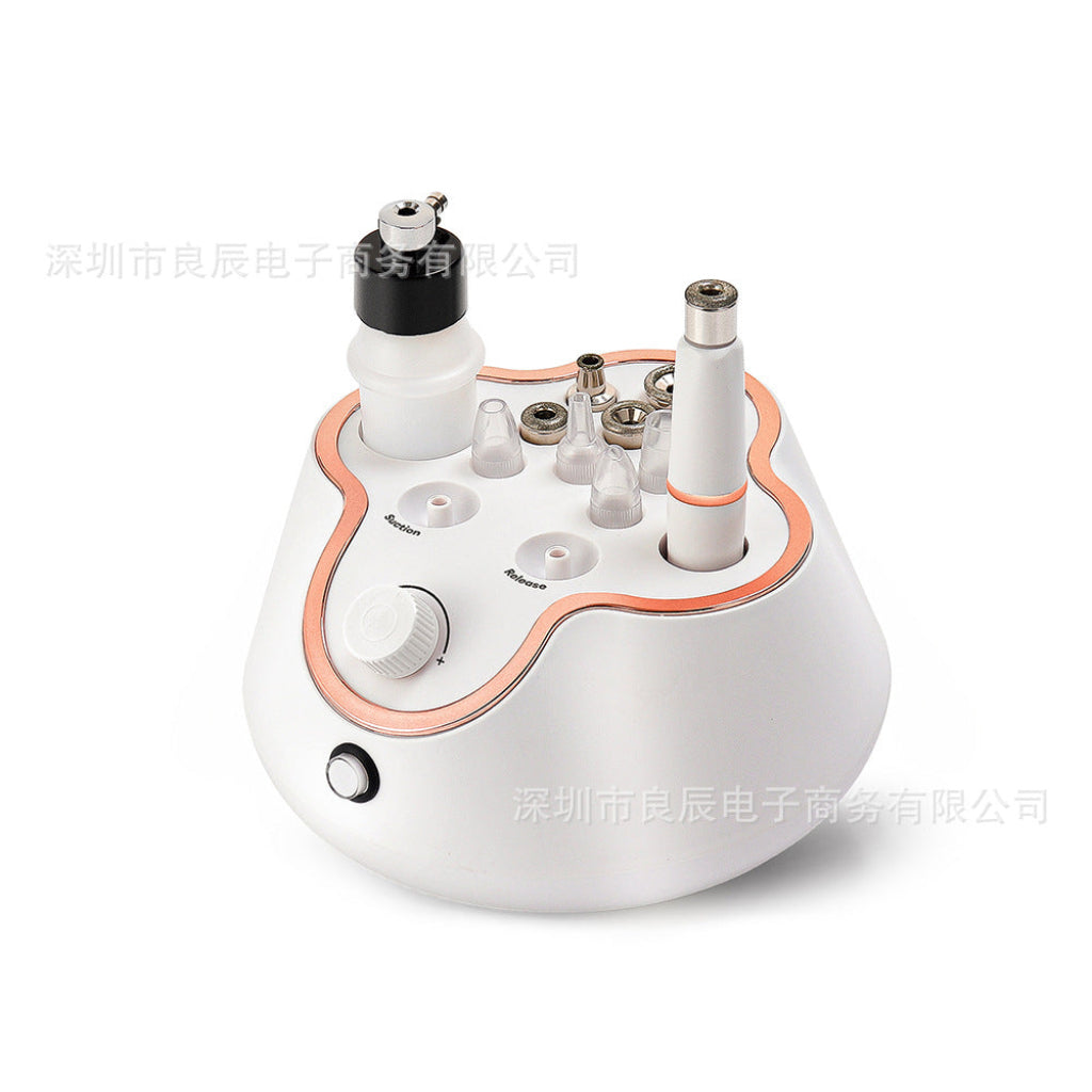 Micro-sculpting beauty device
Blackhead suction tool
Diamond microdermabrasion device
Facial cleansing and exfoliating tool
Skin renewal beauty machine
High-pressure spray skincare device
3-in-1 facial treatment tool
Anti-aging skin lifting device
Microcrystalline exfoliating machine
Home-use skin care device