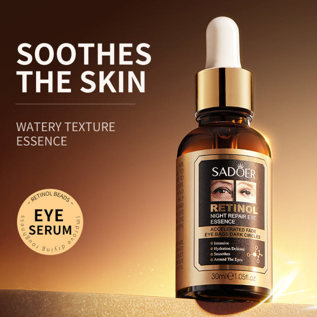 Experience the power of professional retinol care with this gentle yet effective eye cream that transforms your eye area!