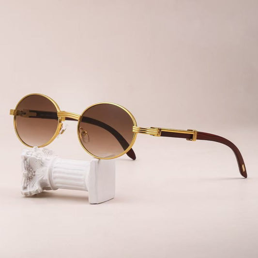 Multi-color sunglasses
Round gold frame sunglasses
Gradient lens fashion eyewear
Luxury sunglasses for women and men
Stylish UV protection sunglasses
Designer sunglasses with color options
Gold sunglasses with brown lenses
Fashion sunglasses for travel and outdoor
Lightweight round sunglasses
Sunglasses with decorative temples