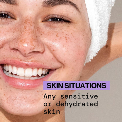 Face Wash for Sensitive Skin Facial Cleanser Vegan Ceramide Barrier Repair Extra Gentle for Daily Fragrance Free for Sensitive Skin, Clean Beauty, Vegan & Cruelty-Free Dermatologist Tested