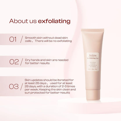 Discover the facial care revolution with this gel-cream that combines exfoliating effectiveness and hydrating comfort!