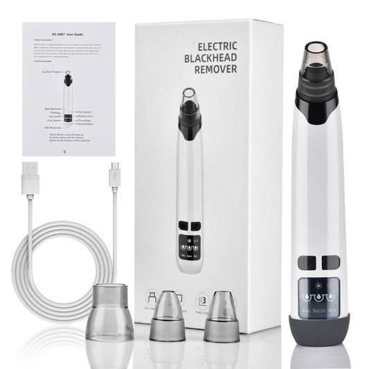 Deep pore cleanser
Facial vacuum with screen
Hot compress skincare device
Acne and blackhead remover
Rechargeable beauty instrument
Multi-head pore cleaner
Skin detox tool
Home facial device
Electric blackhead remover with heat function
Smart pore vacuum with digital display
Heated suction tool for facial cleansing
At-home blackhead and acne treatment device
Hot compress pore cleaner for all skin types
Rechargeable facial vacuum for deep cleaning