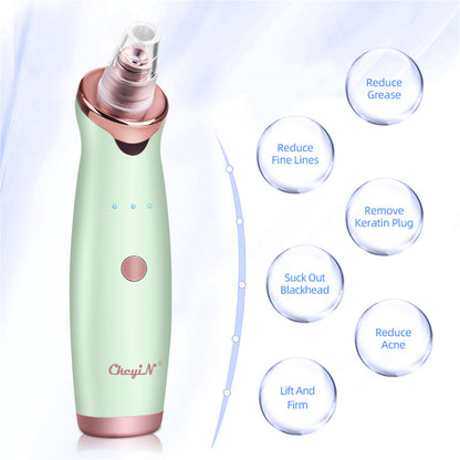 Electric blackhead remover
Pore vacuum cleaner
Acne suction beauty device
Blackhead removal tool
Chayin blackhead suction machine
Deep pore cleansing device
Facial vacuum for acne and grease
Multi-head blackhead extractor
Rechargeable pore cleaner
Gentle suction skin care tool