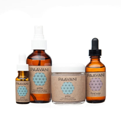 Ayurvedic skincare for sensitive skin
Pitta dosha skincare ritual
Natural facial kit for reactive skin
Herbal skincare for inflammation
Organic calming facial set
Ayurvedic facial for redness and irritation
Vegan skincare for Pitta skin type
Holistic skincare for sensitive skin
Cooling skincare for heat-prone skin
Ayurvedic beauty ritual for balance