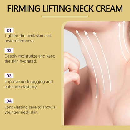 Rediscover a firm and smooth neck with this revolutionary cream that combines innovation and effectiveness!